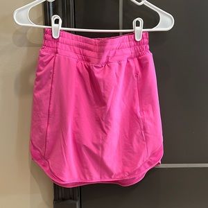 Pink lululemon skort